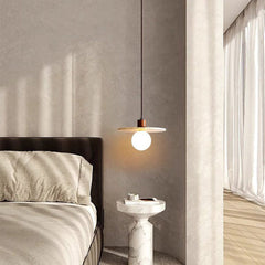 Sonoma Wood And Stone Minimalist Pendant Lights