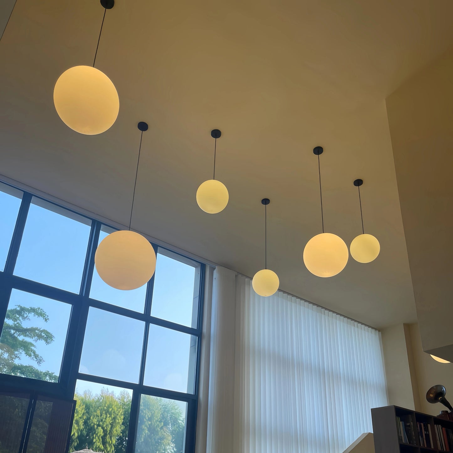 Opaline Milky Glass Pendant Light