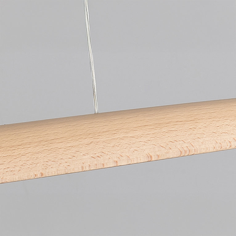 Kayu Minimalist Wood Linear Pendant Light