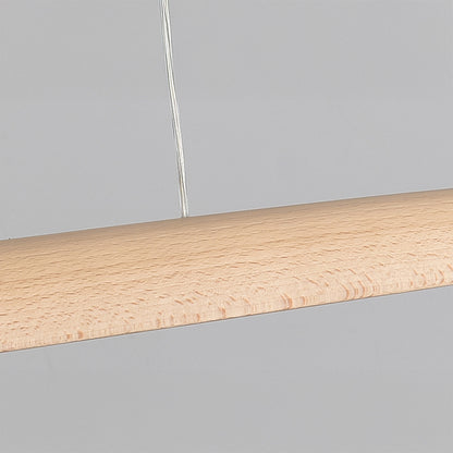 Kayu Minimalist Wood Linear Pendant Light