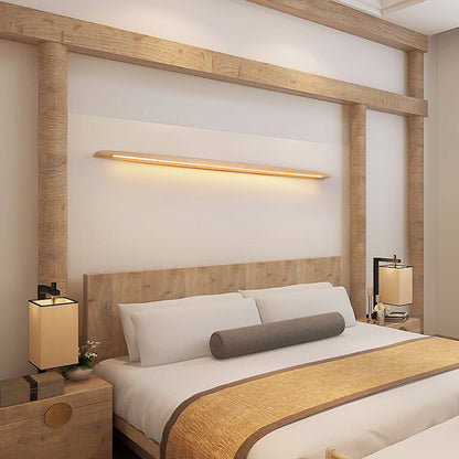 Kayu Minimalist Wood Linear Wall Light