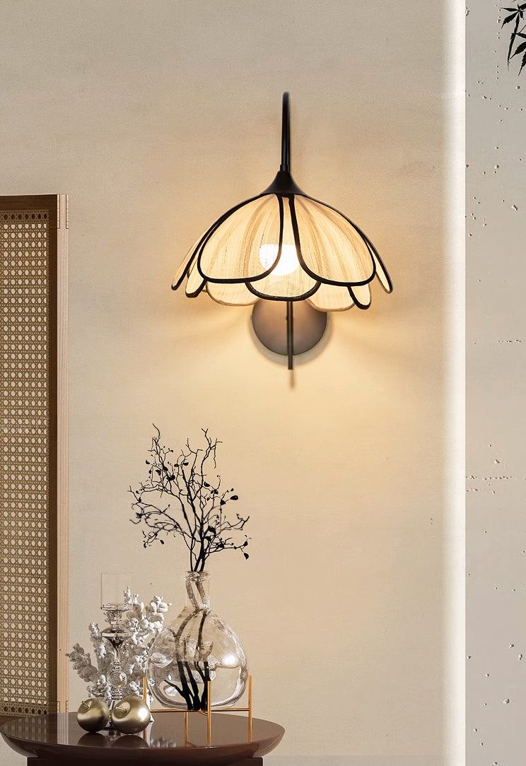 Lillian Mesh Hemp Wall Light Sconce