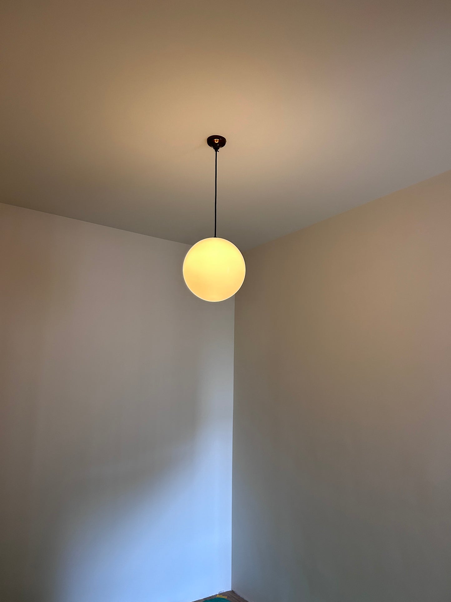 Opaline Milky Glass Pendant Light