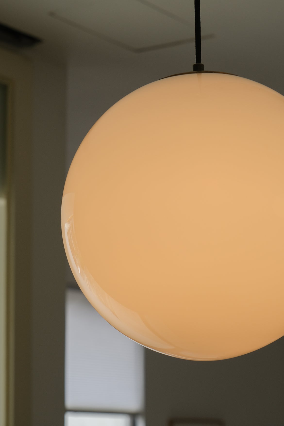 Opaline Milky Glass Pendant Light