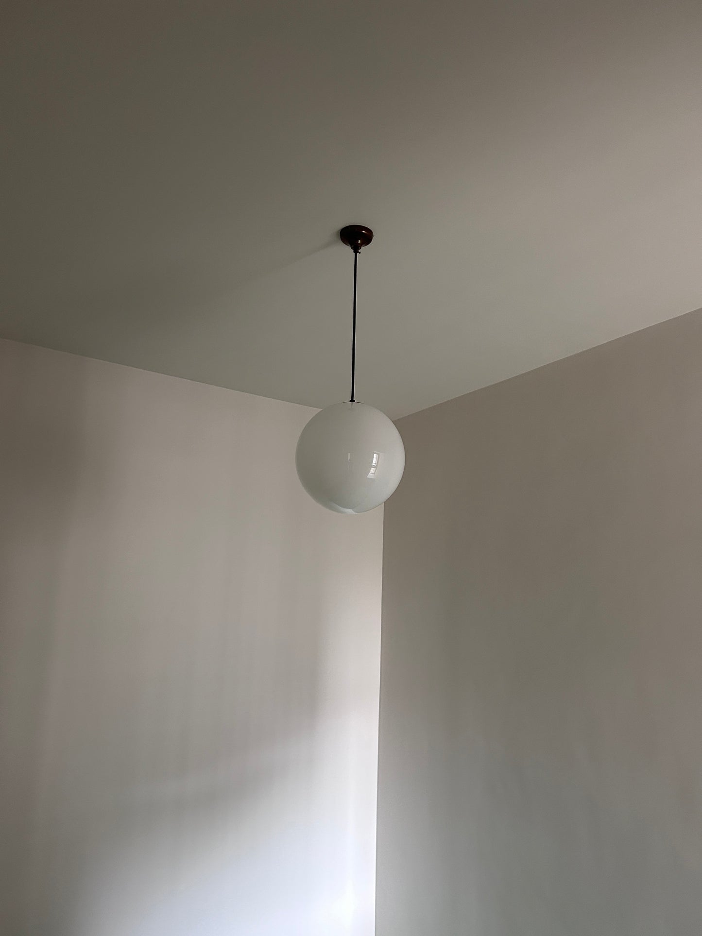 Opaline Milky Glass Pendant Light