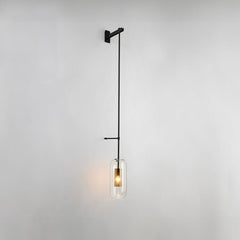 Chiswick Glass Shade Long Arm Wall Light