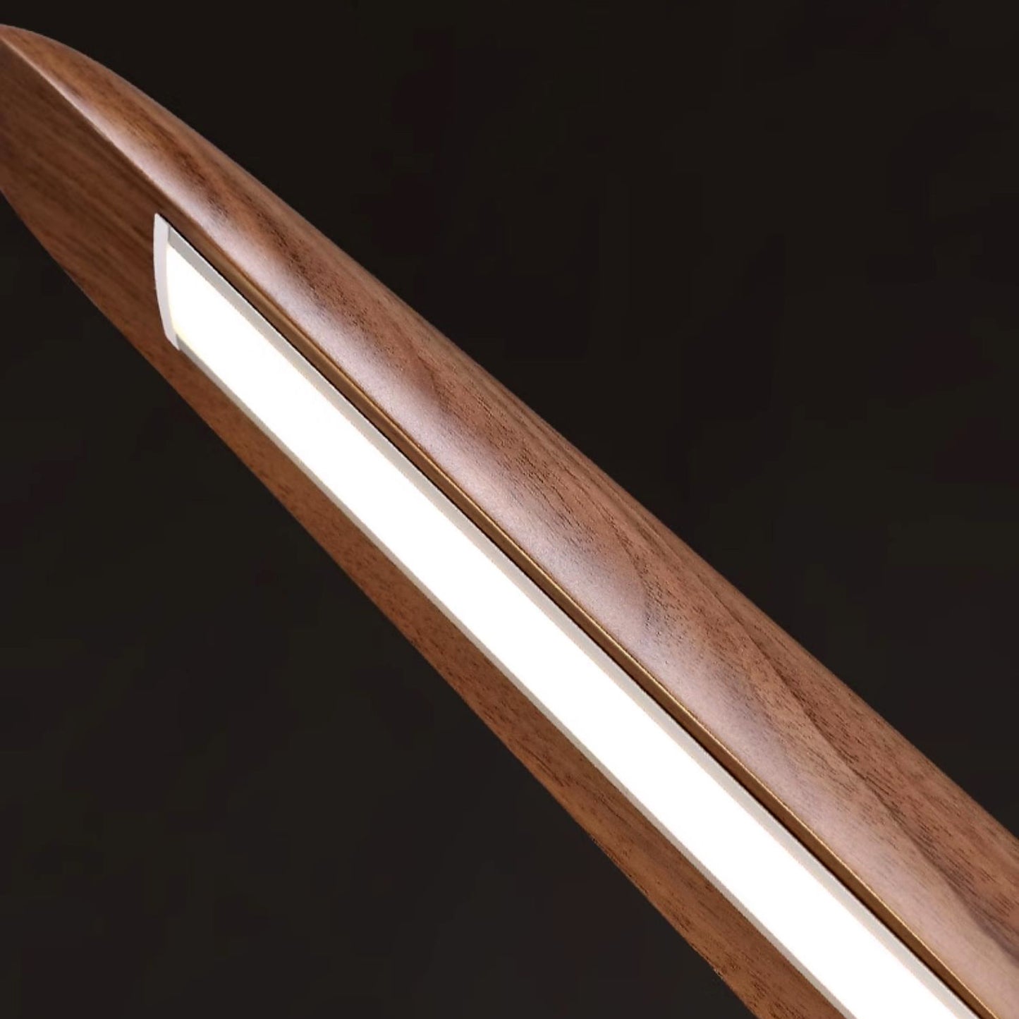 Kayu Minimalist Wood Linear Pendant Light