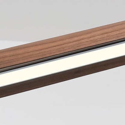Kayu Minimalist Wood Linear Pendant Light
