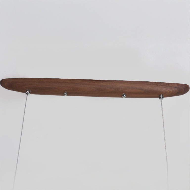 Kayu Minimalist Wood Linear Pendant Light