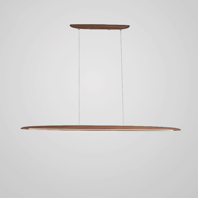 Kayu Minimalist Wood Linear Pendant Light