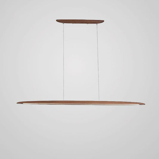 Kayu Minimalist Wood Linear Pendant Light