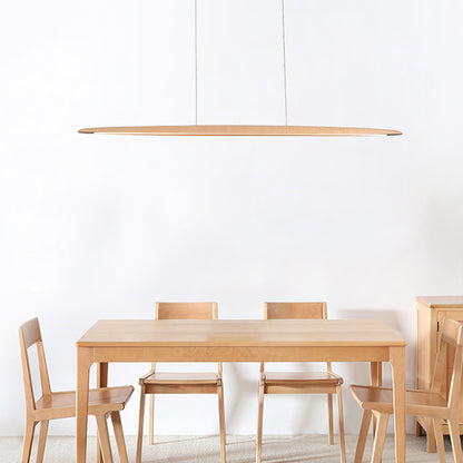 Kayu Minimalist Wood Linear Pendant Light