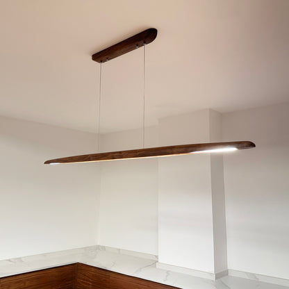 Kayu Minimalist Wood Linear Pendant Light
