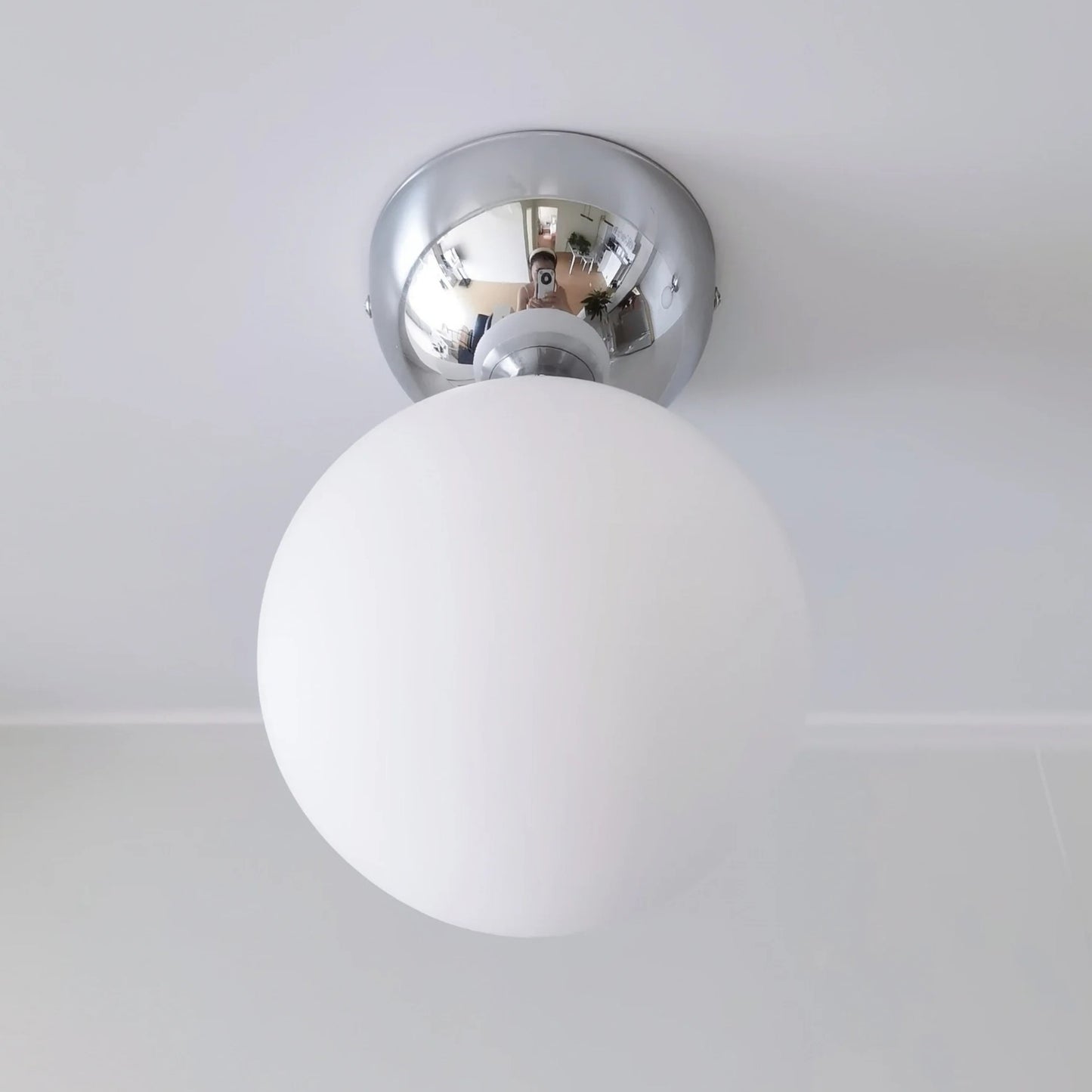 Argent Bauhaus Minimalist Wall Sconce / Ceiling Light