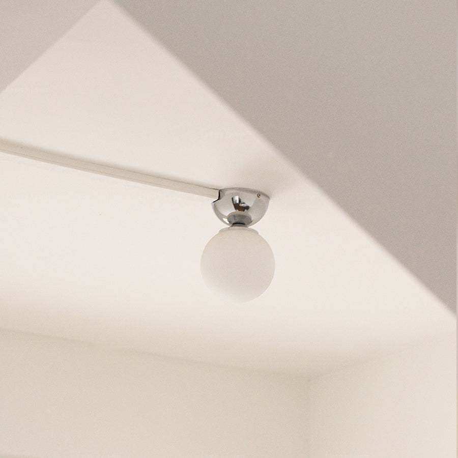 Argent Bauhaus Minimalist Wall Sconce / Ceiling Light