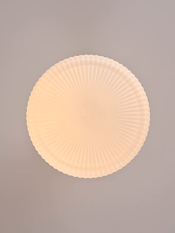 Art Deco Margot Milk Glass Fixed Ceiling Light