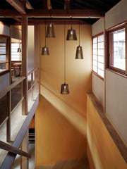 Kaho Wooden Shade Japandi Pendant Light