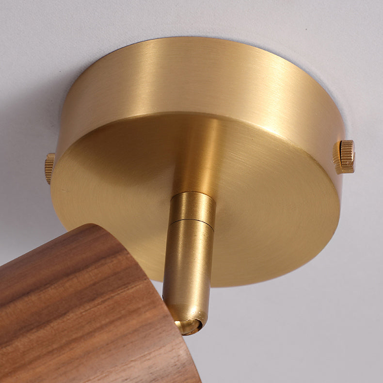 Lux Natural Wood Minimalist Spot Light / Wall Light