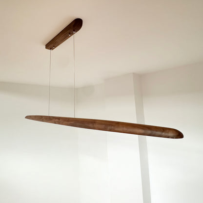 Kayu Minimalist Wood Linear Pendant Light