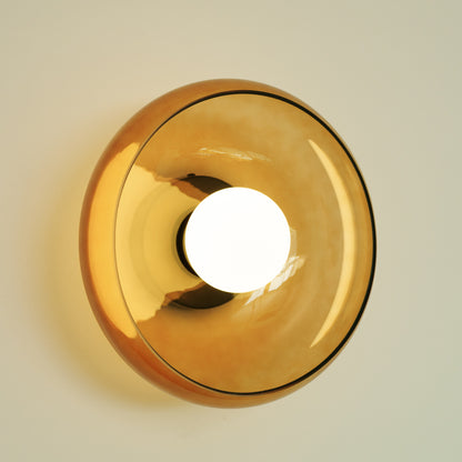 Eclipse Retro Mid Century Ceiling Light / Wall Light
