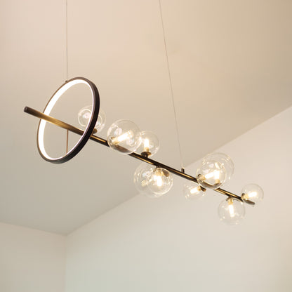 Soho modern luxury linear pendant light chandelier