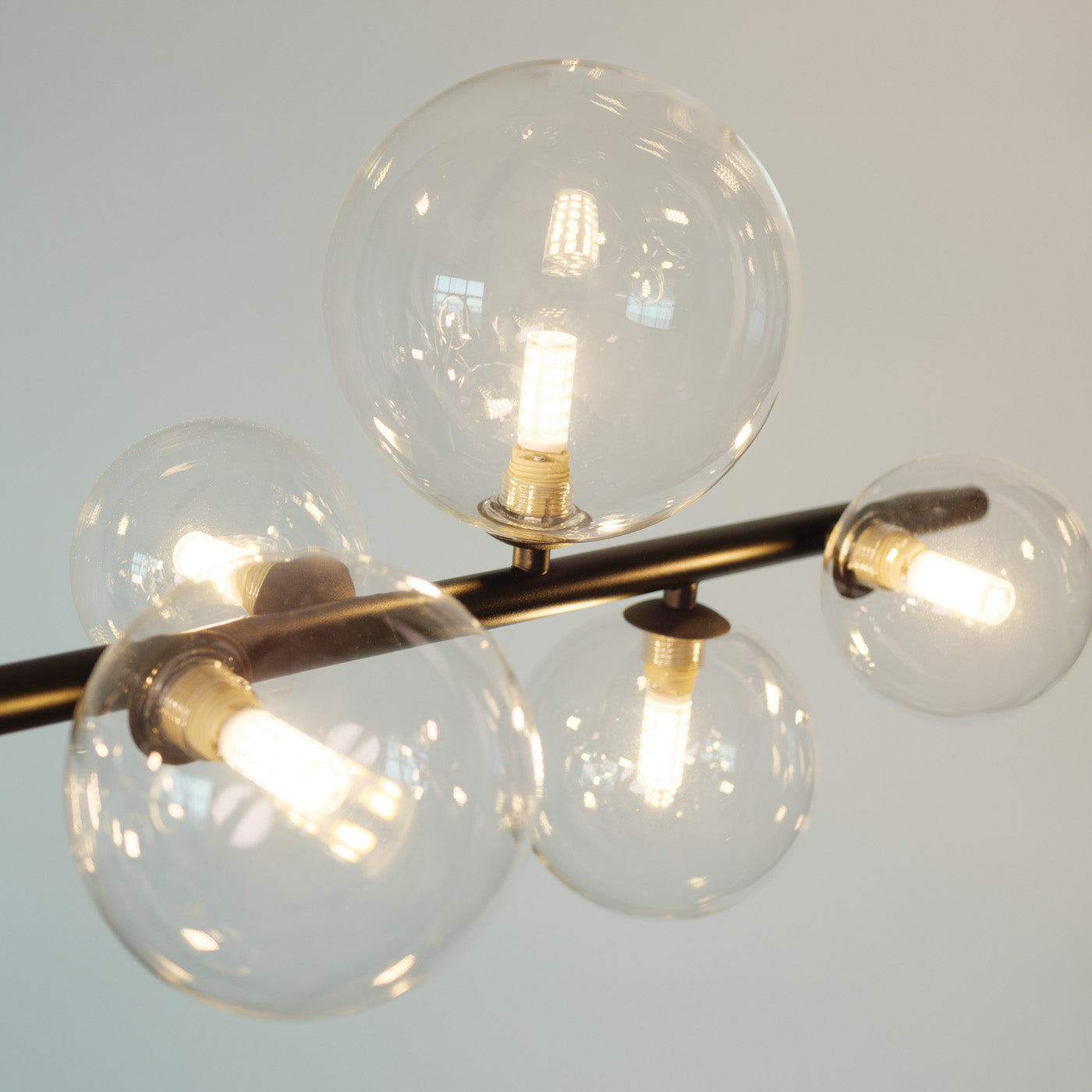 Soho modern luxury linear pendant light chandelier