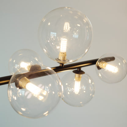 Soho modern luxury linear pendant light chandelier