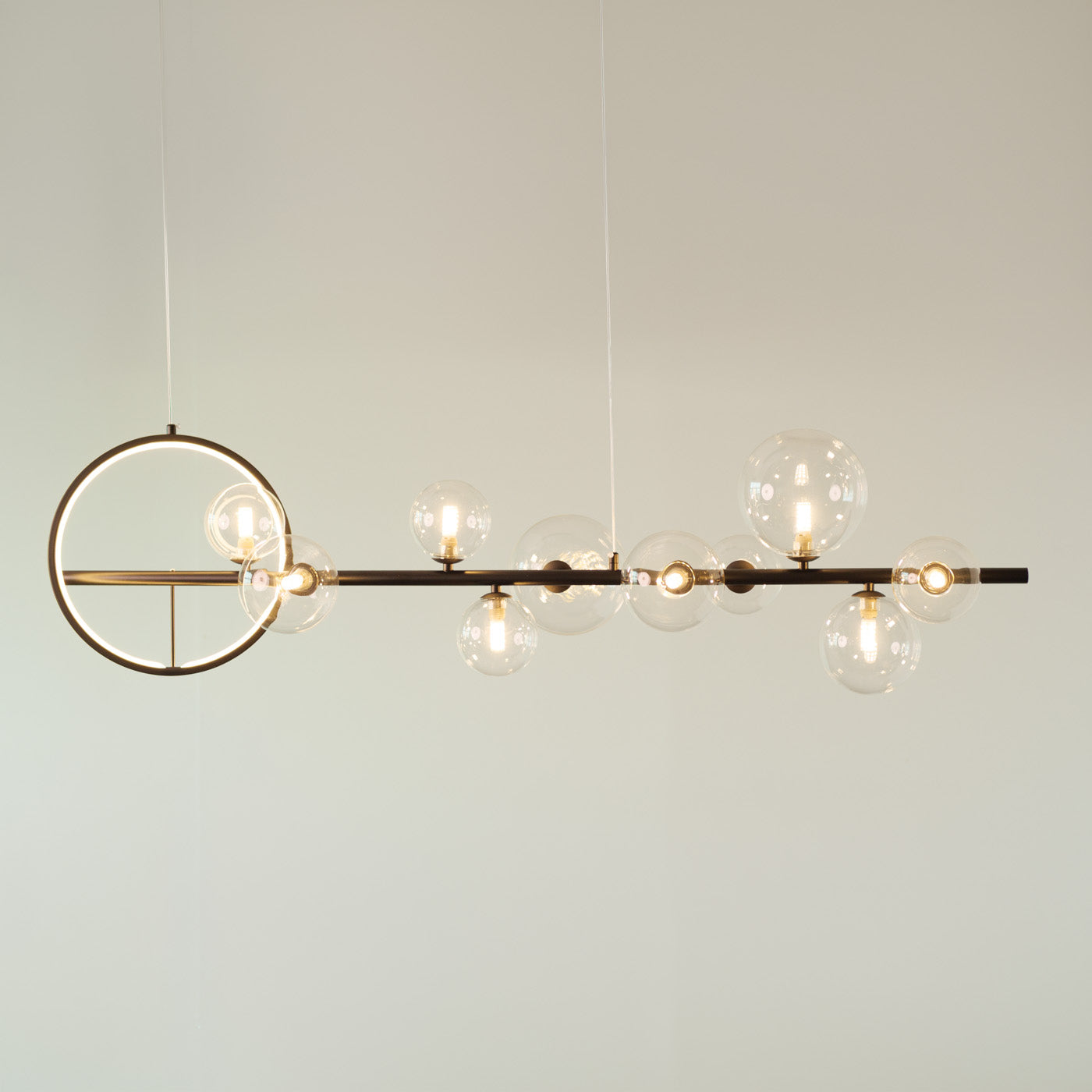 Soho modern luxury linear pendant light chandelier
