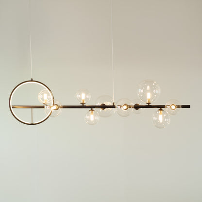 Soho modern luxury linear pendant light chandelier