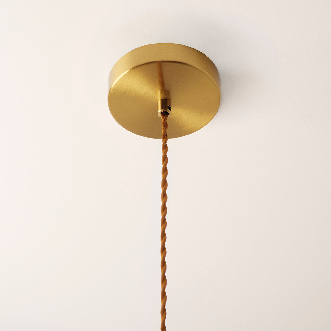 Caffeine fluted walnut wooden shade pendant light