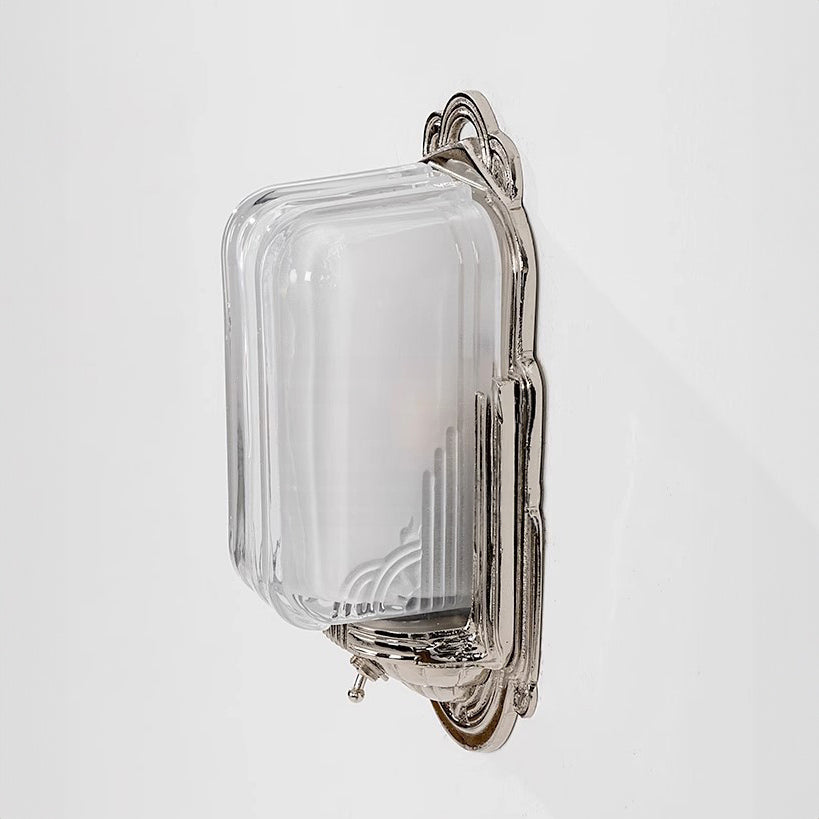 Edgar Chrome Art Deco Retro Wall Light