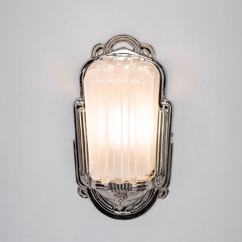 Edgar Chrome Art Deco Retro Wall Light