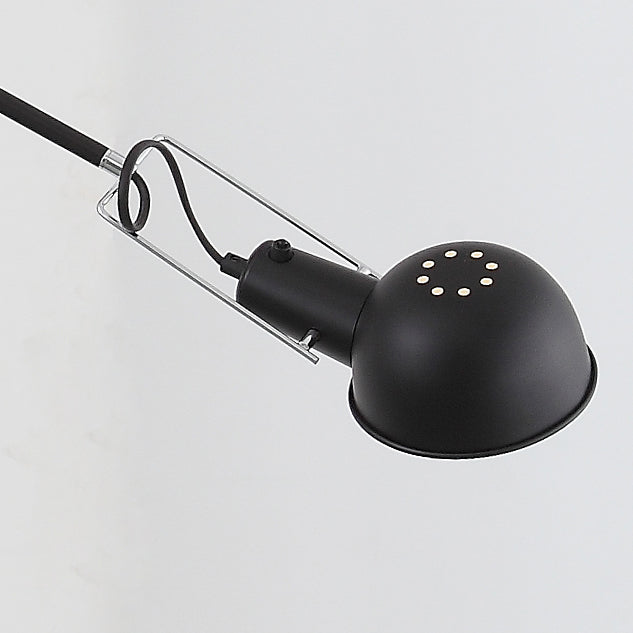 Crescendo Swinging Arm Overhead Wall Light - in Black