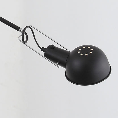Crescendo Swinging Arm Overhead Wall Light - in Black