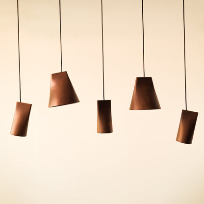 Walnut Solid Wood Minimalist Scandinavian Pendant Light