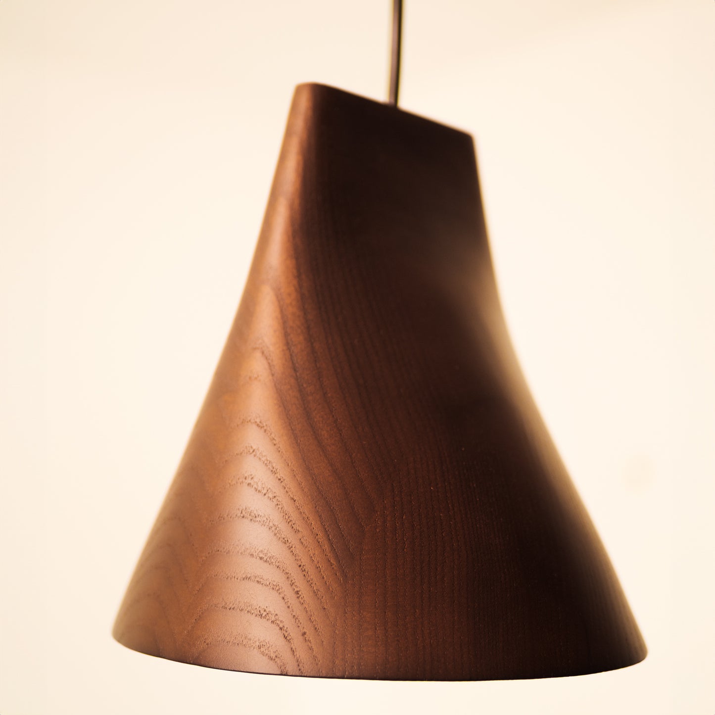 Walnut Solid Wood Minimalist Scandinavian Pendant Light