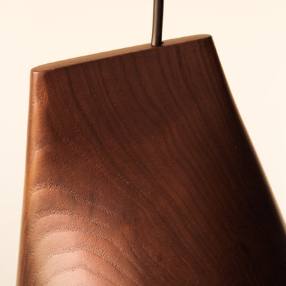 Walnut Solid Wood Minimalist Scandinavian Pendant Light