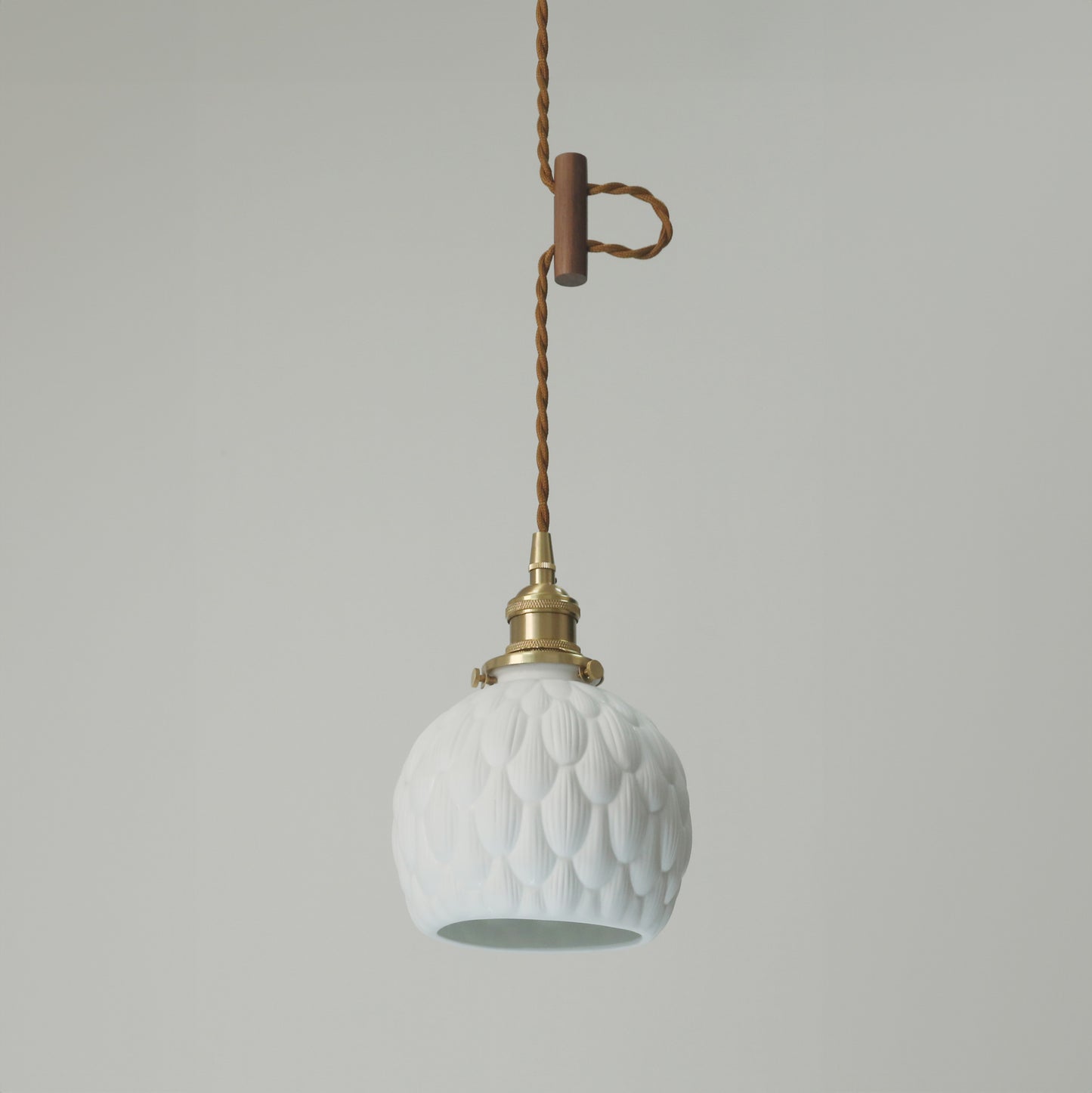 Artichoke Ceramic Porcelain Shade Pendant Light