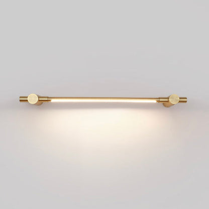Chester Minimalist Line LED Brass Wall Light