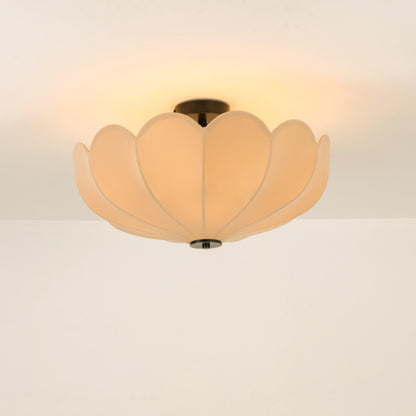 Pivione Handmade Fabric Flower Ceiling Light