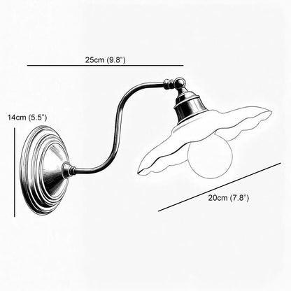 Sundance Ceramic Porcelain Shade Wall Light