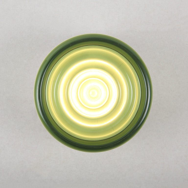 Luna Yellow And Green Glass Wall Light