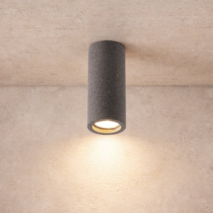 Lithos Minimalist Concrete Ceiling Light, Downlight, Spotlight
