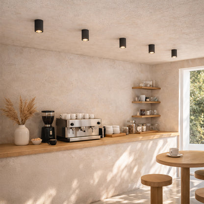 Lithos Minimalist Concrete Ceiling Light, Downlight, Spotlight