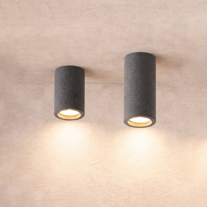 Lithos Minimalist Concrete Ceiling Light, Downlight, Spotlight