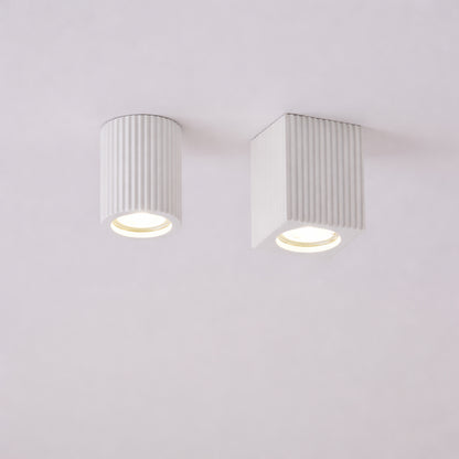 Shiro Fluted Minimalist Contemporary Ceiling Light