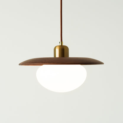 Kato Wooden Shade Japandi Pendant Light