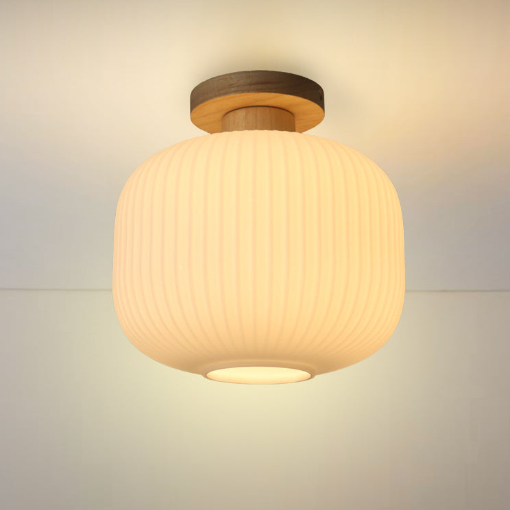 Lampions Paper Lantern Japandi Fixed Ceiling Light