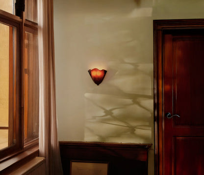 Valentine Glass Shade Classic Wall Light