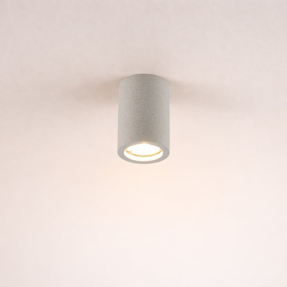 Lithos Minimalist Concrete Ceiling Light, Downlight, Spotlight